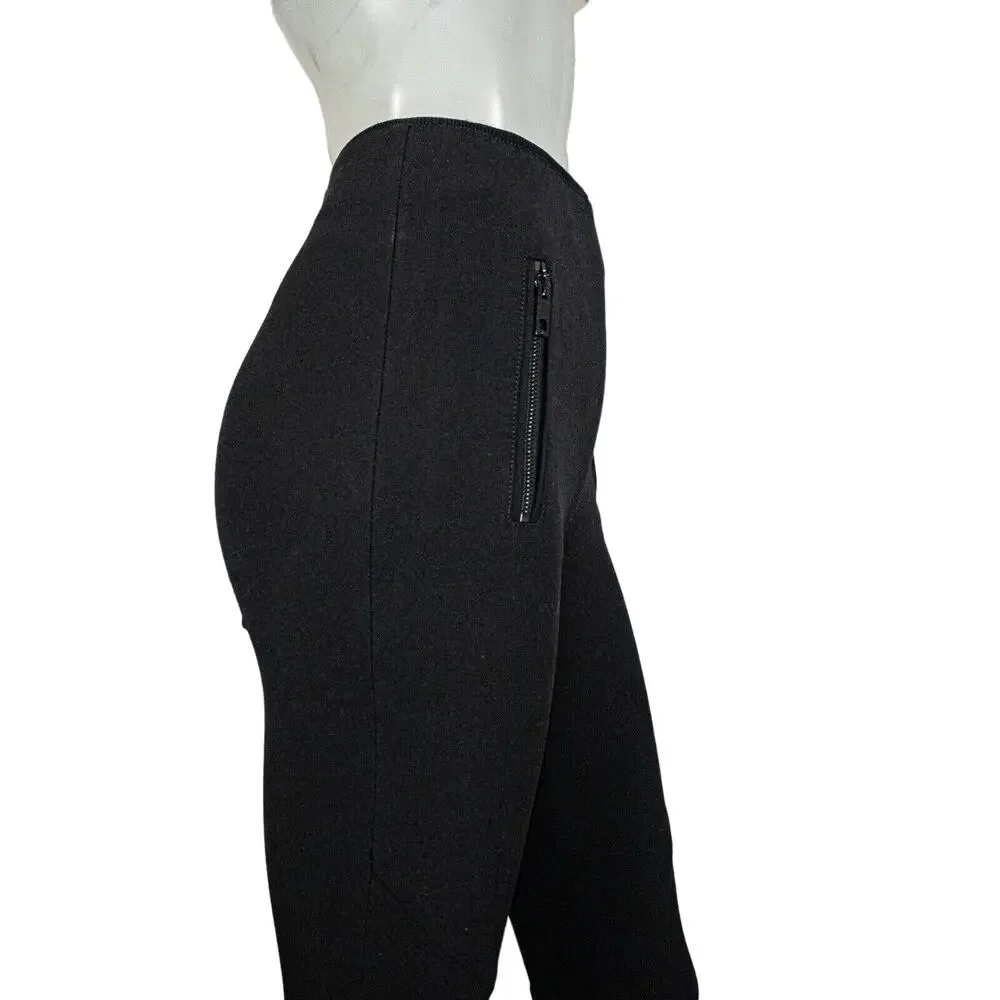 Rag & Bone NY Legging Pants zipper packets Black Women's Size 0